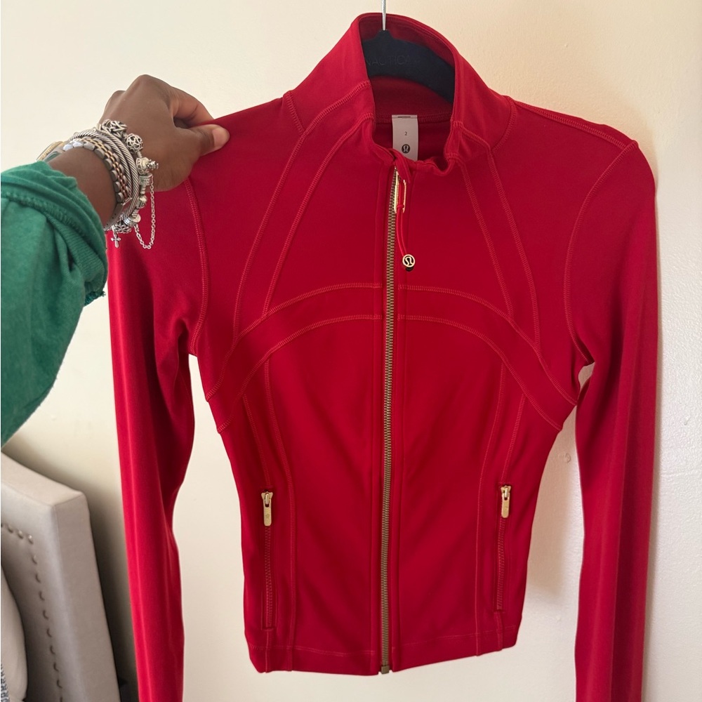Lululemon Define Jacket (Dark Red)